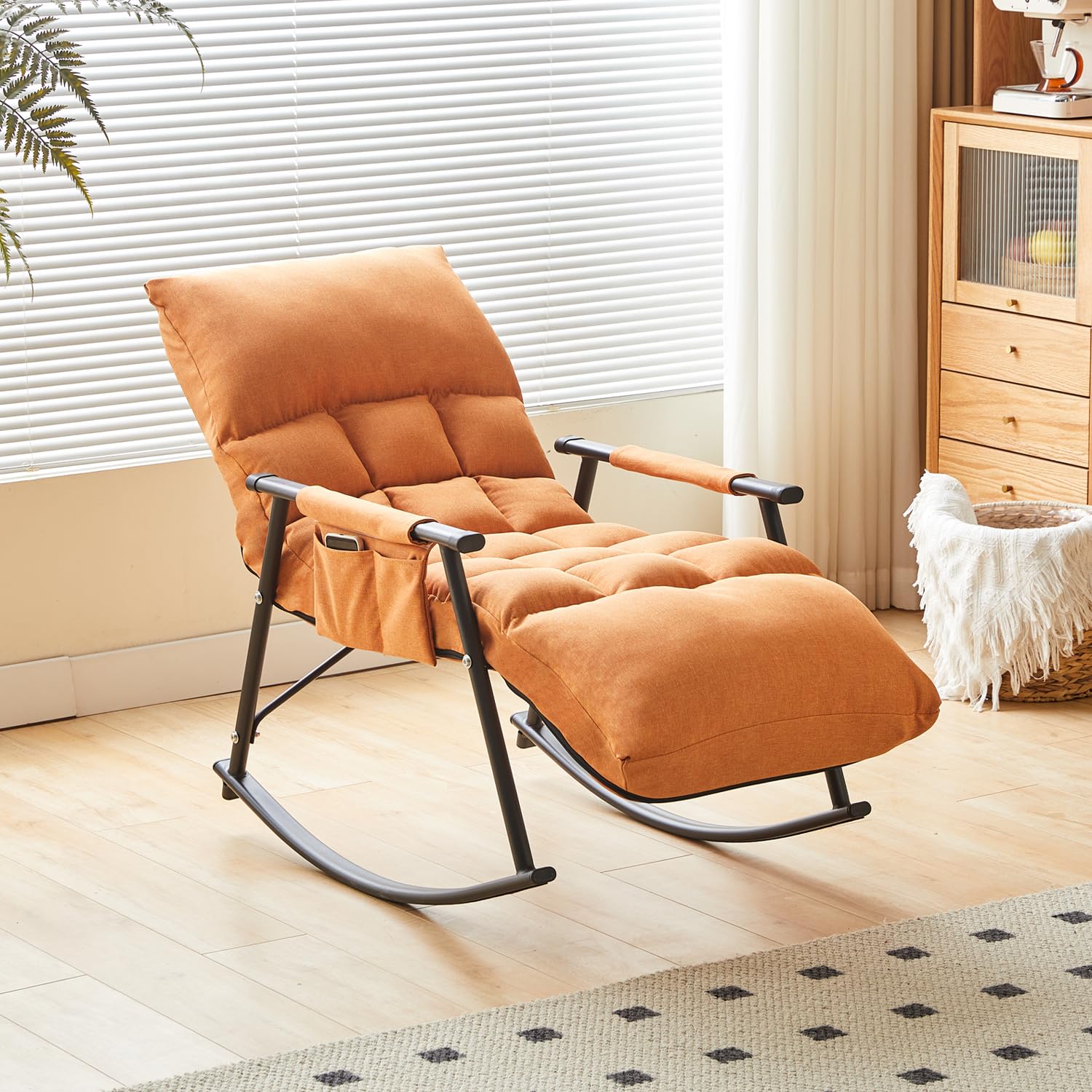 Amazon｜TAO ONE ロッキングチェア 一人用 リラックス 揺れる椅子 読書